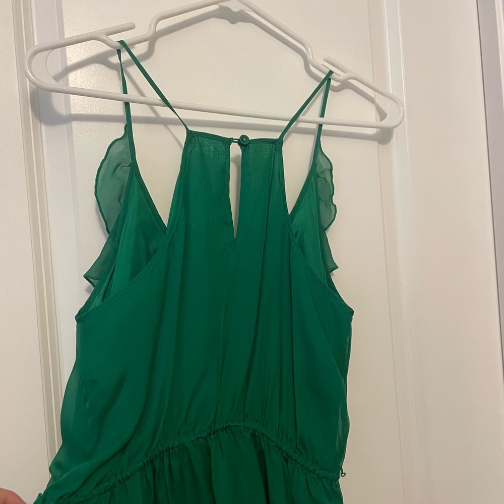 Hunter Green, Rebecca Taylor, dress